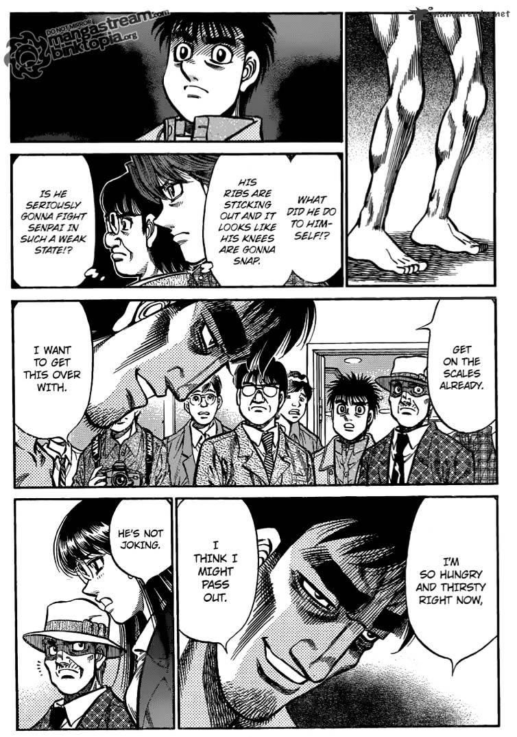 Hajime no Ippo: Fighting Spirit, Chapter 927 image 09